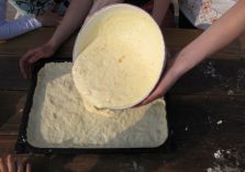 Schmandkuchen backen - 