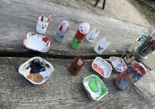 Ostereier bemalen - 