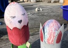 Ostereier bemalen - 